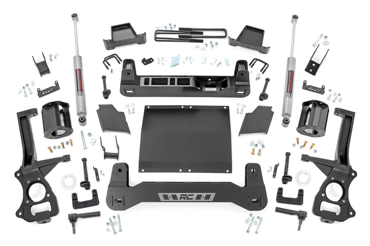Chevrolet Silverado 1500 Suspension Lift Kit - Rough Country - 6 Inch Lift Kit | Diesel - '19-'24